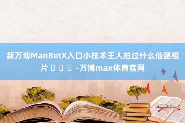 新万博ManBetX入口小技术王人拍过什么仙葩相片 ​​​-万博max体育官网